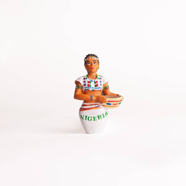 Fulani Girl Fridge Magnet