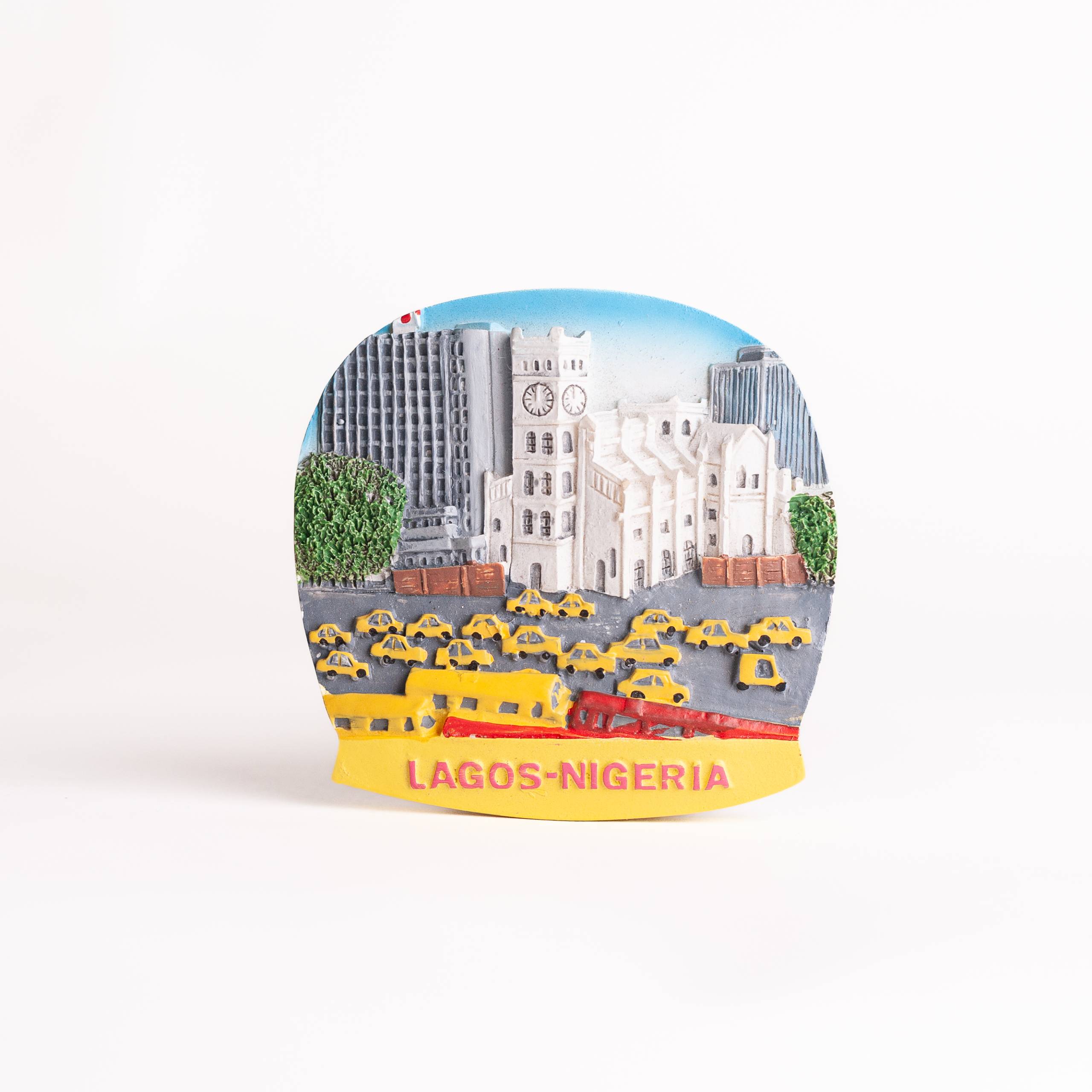 Lagos Cathedral Fridge Magnet